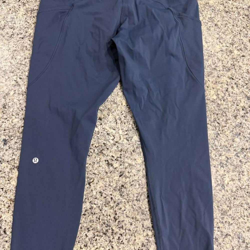 Lululemon Fast & Free 7/8 Tight II *Non-Reflective Nulux 25" True Navy